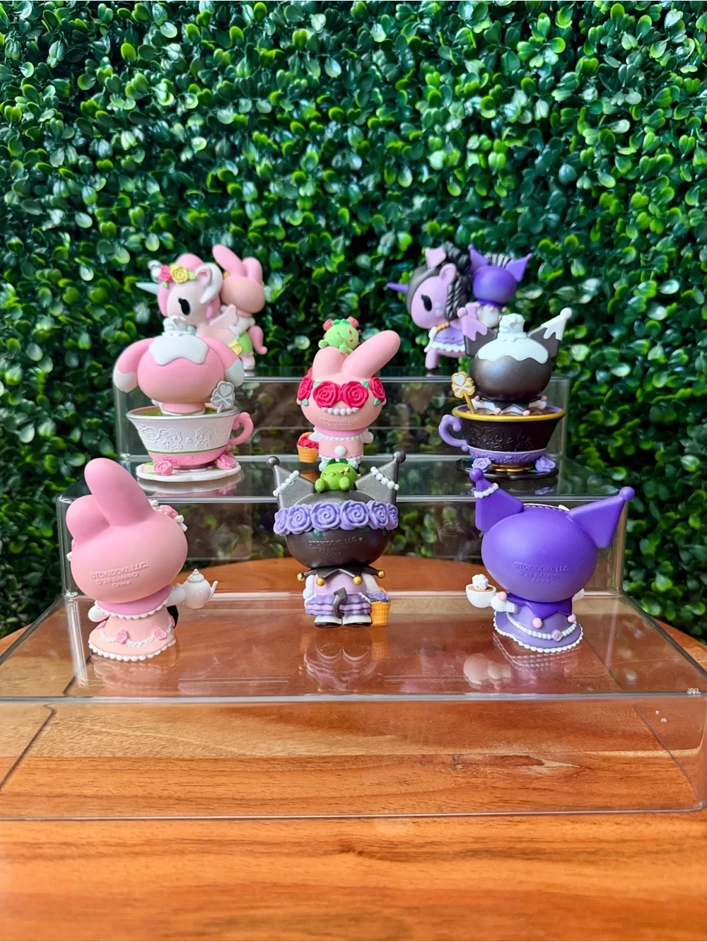 Tokidoki x Kuromi & My Melody Garden Tea Party Complete Set of Commons